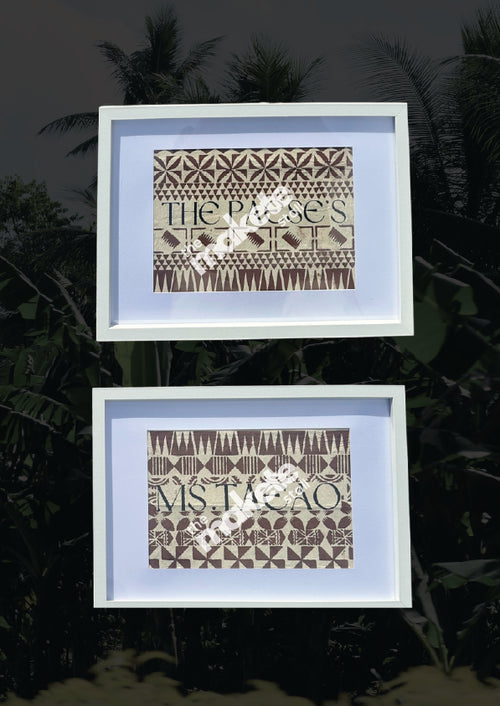 Custom A3 Masi Kesa (Printed Tapa)